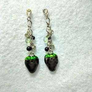 Strawberry Dangling Earrings